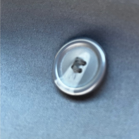 CLASSIC 90s Vintage Neutral Grey Men’s Wear Oversized Trench‎ Coat - Picture 15 of 16